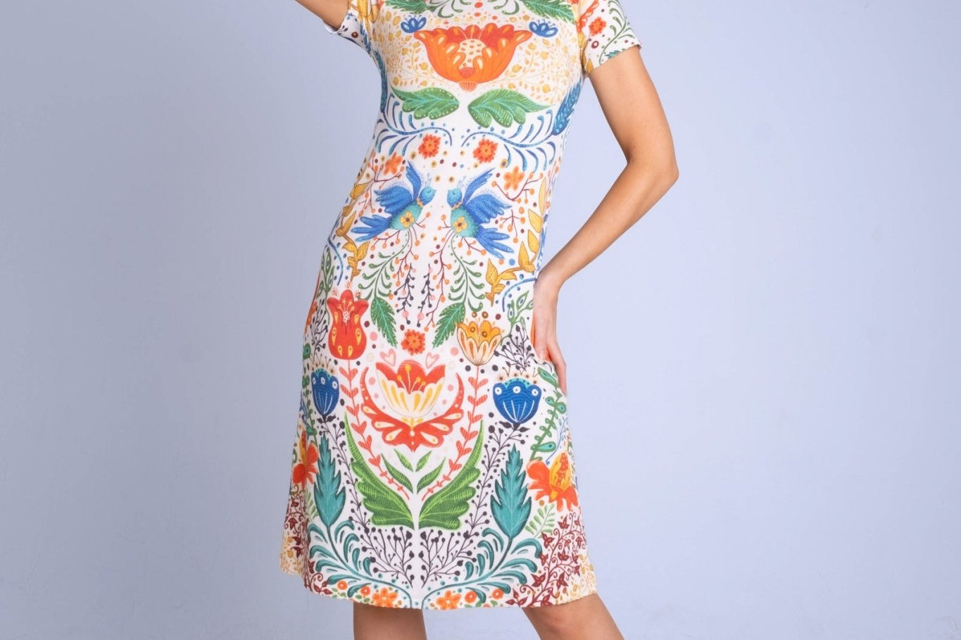 Virágrapszódia - women summer dress | BAIKA