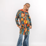 Bohemian Garden - Girls' Long Sleeve Cardigan | BAIKA