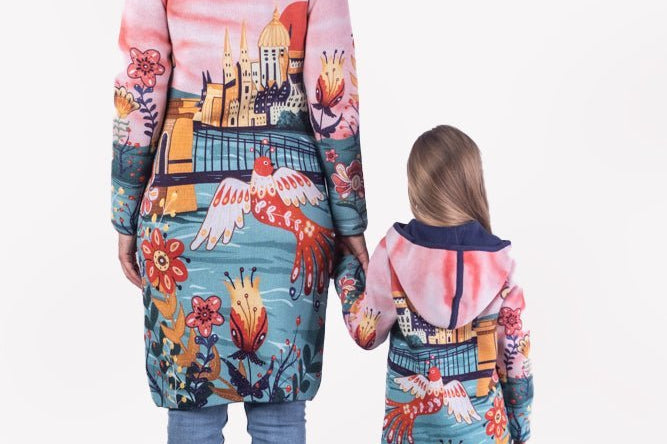 Budapest - Girls' Long Sleeve Cardigan | BAIKA