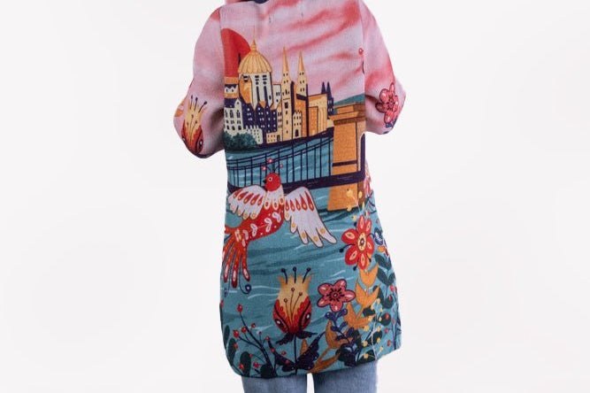 Budapest - Girls' Long Sleeve Cardigan | BAIKA