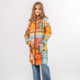 Cats from Amsterdam - Girls' Long Sleeve Cardigan | BAIKA