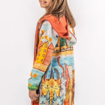 Cats from Amsterdam - Girls' Long Sleeve Cardigan | BAIKA