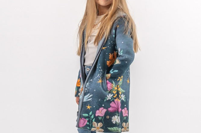 Dreams - Girls' Long Sleeve Cardigan | BAIKA