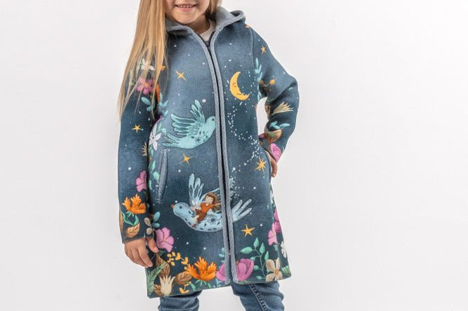Dreams - Girls' Long Sleeve Cardigan | BAIKA