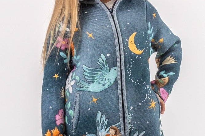 Dreams - Girls' Long Sleeve Cardigan | BAIKA