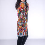 Geometric - Women - Knitted Cardigans | BAIKA