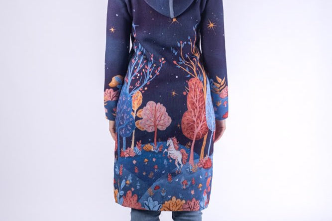 Horse in the Forest - Women - Knitted Cardigans | BAIKA