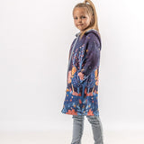 Horse in the Forest - Girls' Long Sleeve Cardigan | BAIKA