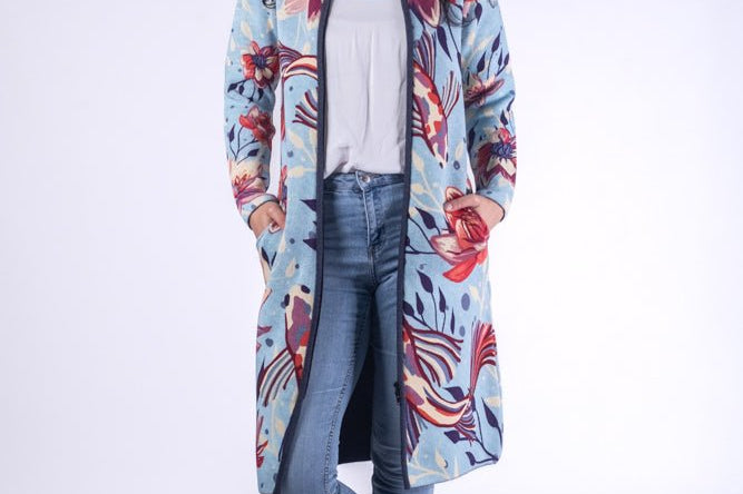 Japanese Garden - Women - Knitted Cardigans | BAIKA