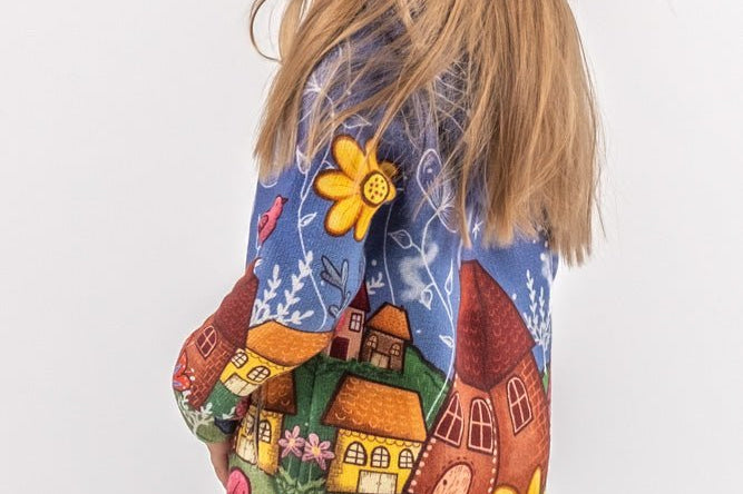 Moonlight - Girls' Long Sleeve Cardigan | BAIKA