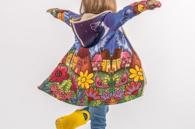 Moonlight - Girls' Long Sleeve Cardigan | BAIKA