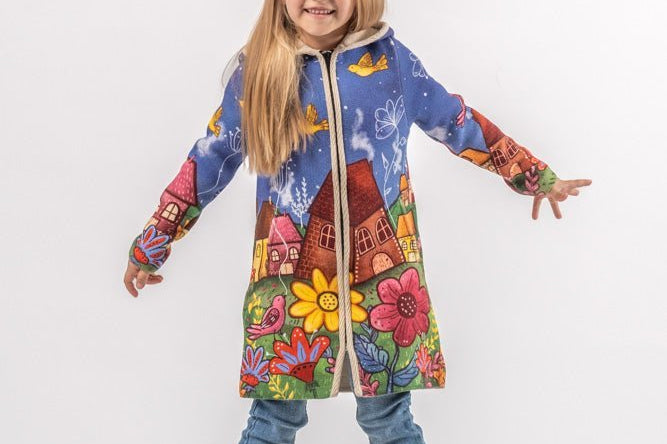 Moonlight - Girls' Long Sleeve Cardigan | BAIKA
