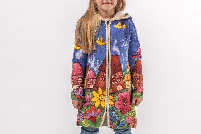 Moonlight - Girls' Long Sleeve Cardigan | BAIKA