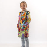 Mystical forest - Girls' Long Sleeve Cardigan | BAIKA