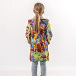 Mystical forest - Girls' Long Sleeve Cardigan | BAIKA