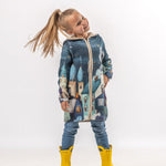 Nighttime Magic - Girls' Long Sleeve Cardigan | BAIKA
