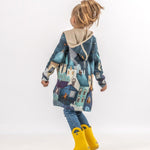 Nighttime Magic - Girls' Long Sleeve Cardigan | BAIKA