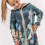 Nighttime Magic - Girls' Long Sleeve Cardigan | BAIKA