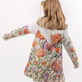 Poppies - Girls' Long Sleeve Cardigan | BAIKA