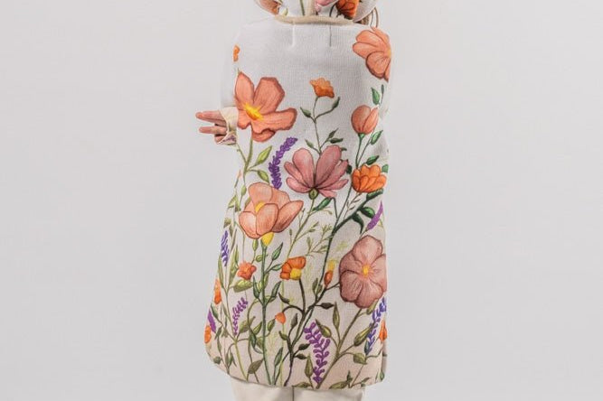 Poppies - Girls' Long Sleeve Cardigan | BAIKA