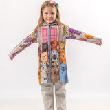 Puppies - Girls' Long Sleeve Cardigan | BAIKA