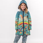 Rainbow Unicorn - Girls' Long Sleeve Cardigan | BAIKA
