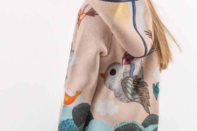 Sparrow - Girls' Long Sleeve Cardigan | BAIKA
