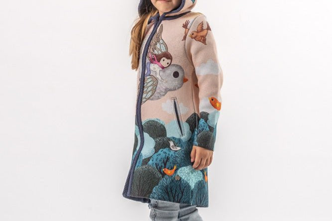 Sparrow - Girls' Long Sleeve Cardigan | BAIKA