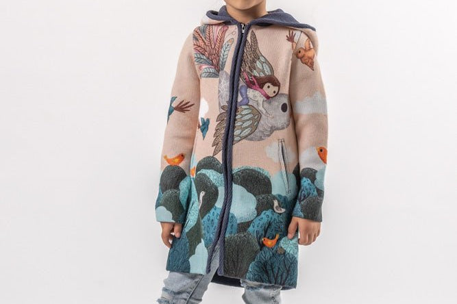 Sparrow - Girls' Long Sleeve Cardigan | BAIKA