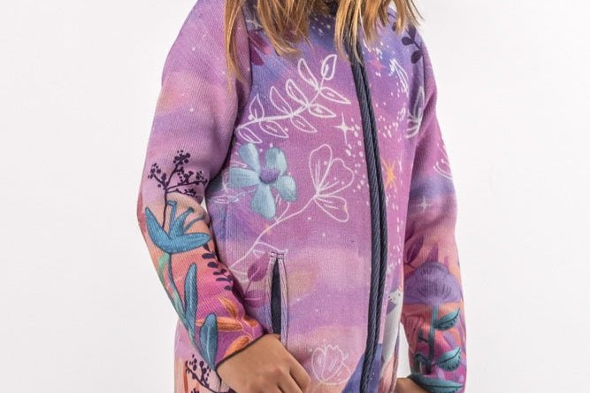 Unicorn - Girls' Long Sleeve Cardigan | BAIKA