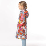 Graffiti Cica - Girls' Long Sleeve Cardigan | BAIKA