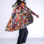 Geometric - Women - Knitted Cardigans | BAIKA