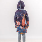 Horse in the Forest - Girls' Long Sleeve Cardigan | BAIKA