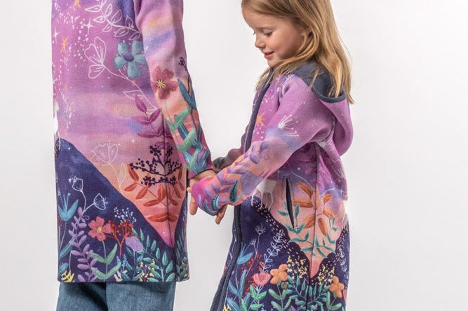 Unicorn - Girls' Long Sleeve Cardigan | BAIKA